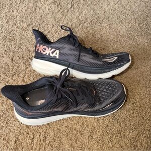 Women’s Hoka Clifton 9 Running Shoes Black Size 9